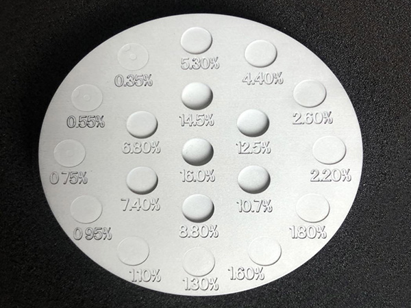 19孔低对比度细节检测模体