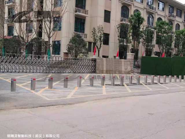 湖北遥控升降路桩 学校阻车升降路桩