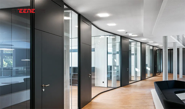 斯蒂恩办公室隔断：30款简约单玻隔断系统