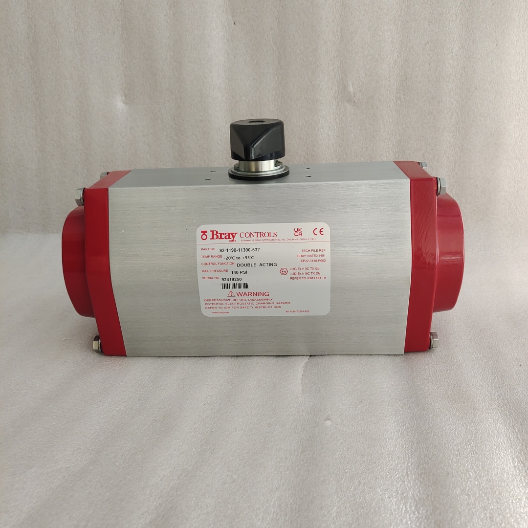 BRAY博雷阀门 S92-1190气动执行器 进口气动执行器